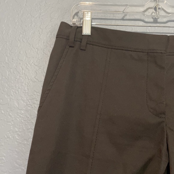 Stella McCartney Gray Cropped Chino Pants - Picture 2 of 10